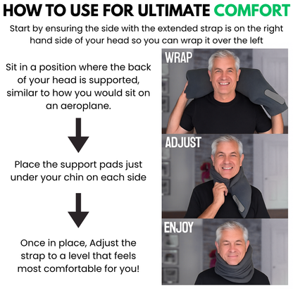 CruiseCozy™ Travel Neck Pillow